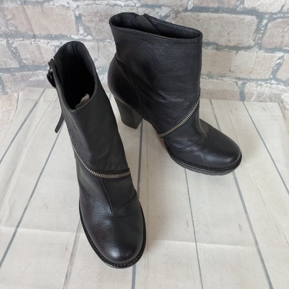 Donna Piu Italy Leather Ankle Boot 39 - Picture 8 of 14